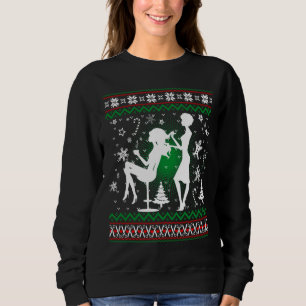 T-tröja för hårstylistjul t-shirt