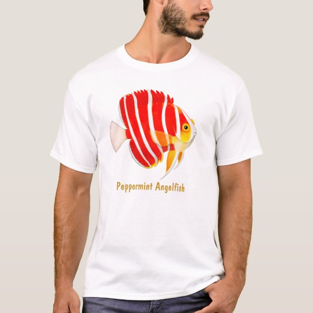 T-tröja för havsängel för korallrevpepparmint t-shirt (Framsida)