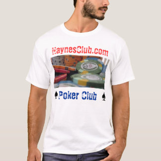 T-tröja för Haynes klubbpoker Tröja