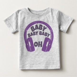 T-tröja för Headphone för babybabybaby Oh Tee