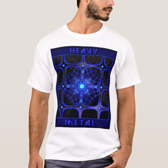 T-tröja för heavy metal 2 tee (Framsida)