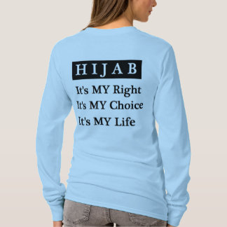 T-tröja för Hijab livlångärmad (limefruktgrönt) Tee Shirt