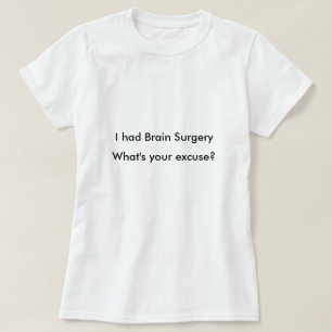 T-tröja för hjärnkirurgimedvetenhet t-shirt