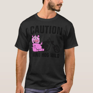 T-tröja för HOGVILDbiker, motorcykel T-shirt
