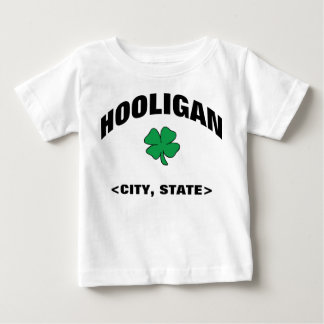 T-tröja för huligan för babypersonlig irländsk tee shirt