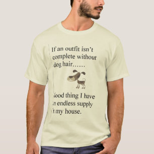 T-tröja för hundhårdräkt t shirt