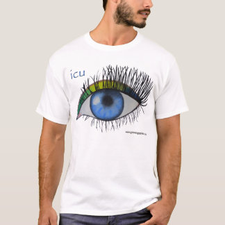 T-tröja "för ICU-" andekonst Tee Shirt