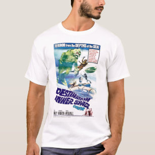 T-tröja för inre utrymme för destination Retro T-shirt