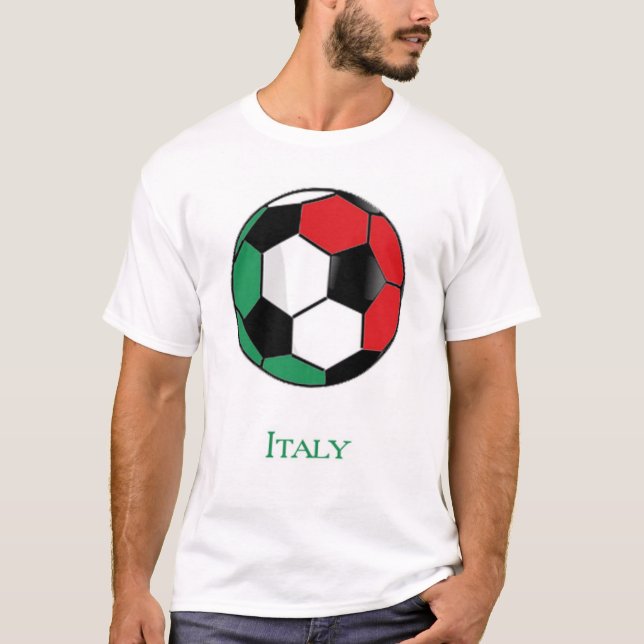 T-tröja för italienvmfotboll t-shirt (Framsida)