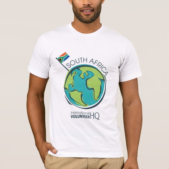 T-tröja för IVHQ Sydafrika Tee Shirt (Framsida)