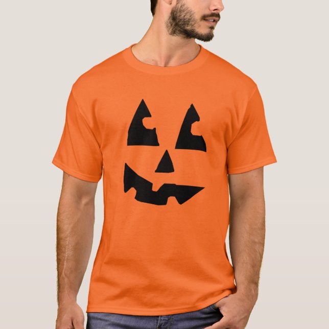 T-tröja för jack o lantern 2 t shirt (Framsida)