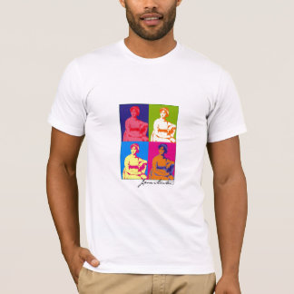 T-TRÖJA FÖR JANE AUSTEN POPKONST T-SHIRT