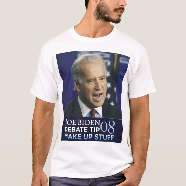 T-tröja för Joe Biden debattspets 08 Tee (Framsida)