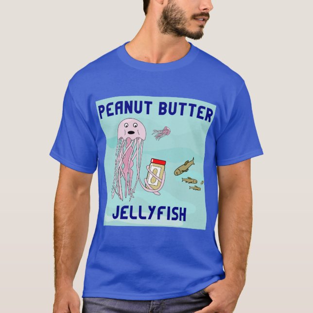 T-tröja för jordnötsmörmanet tee shirt (Framsida)