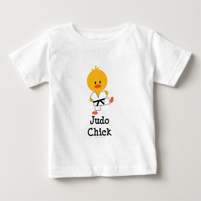 T-tröja för Judochickbaby Tee Shirt (Framsida)