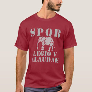 T-tröja för Julius Caesar 5th romerska T-shirt