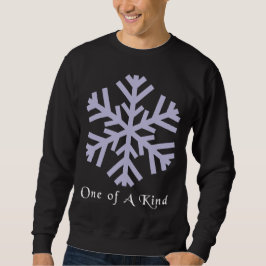 T-tröja för julsnöflingamörk sweatshirt