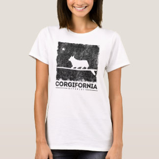 T-tröja för Kalifornien Corgifornia Tee
