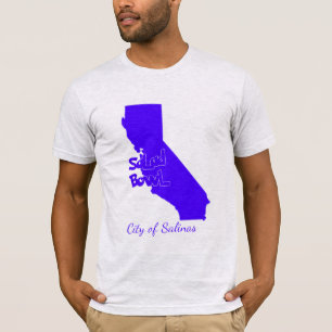 T-tröja för Kalifornien för Salinas"salladbunke T-shirt