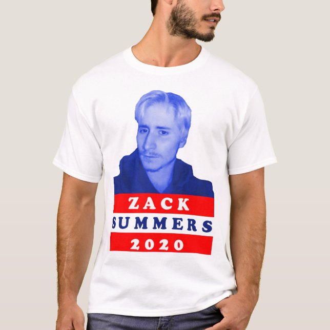 T-tröja för kampanj för Zack somrar 2020 T-shirt (Framsida)