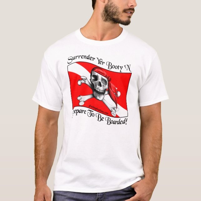 T-tröja för kapitulationYer-booty T Shirt (Framsida)