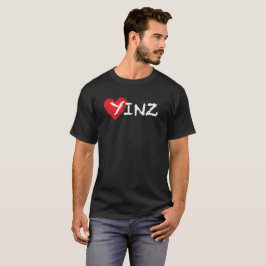 T-TRÖJA FÖR KÄRLEK YINZ PITTSBURGH T SHIRT