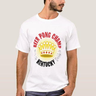 T-tröja för Kentucky ölPong mästare T-shirt