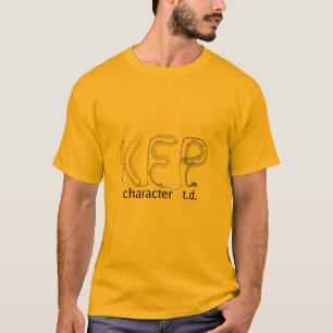 T-tröja för KFP-teckenTD (tända färg), T Shirt