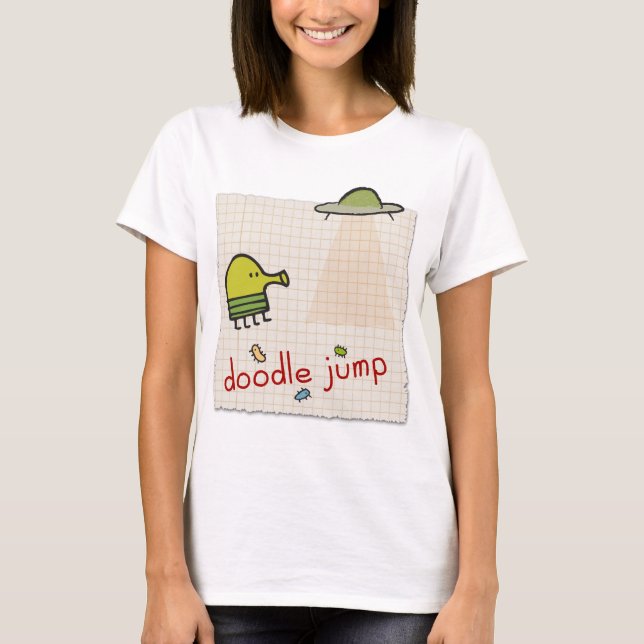 T-tröja för klotterhoppUFO 2 T-shirt (Framsida)