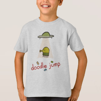 T-tröja för klotterhoppUFO T-shirt