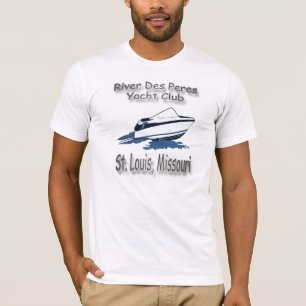 T-tröja för klubb för yacht för flodDes Peres Tee Shirt