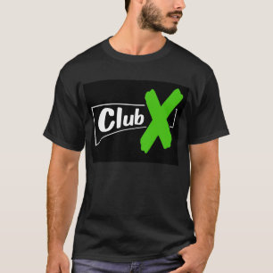 T-tröja för klubb X - 001 Tee