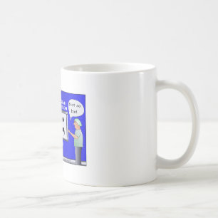 T-tröja för koloncancertecknad kaffemugg