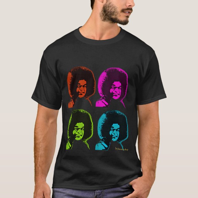 T-tröja för konst för Sai Babapop T-shirt (Framsida)