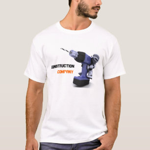 T-tröja för konstruktionsföretag t shirt