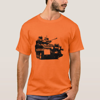 T-tröja för krigarestridighetfordon t-shirt