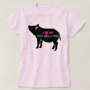 T-tröja för krukabukgris tee shirt