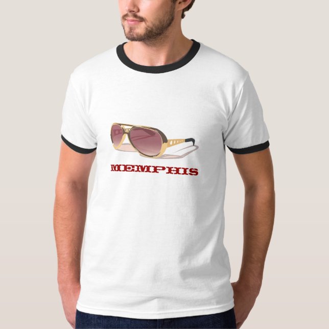 T-tröja för kung Memphis T Shirt (Framsida)