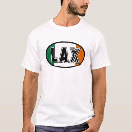 T-tröja för LacrosseflaggaIrland Oval T-shirt