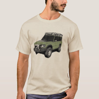 T-tröja för Land Rover lastbilkonst T-shirt