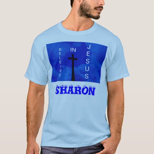 T-tröja för LANDBLÅTTKOR T Shirt (Framsida)