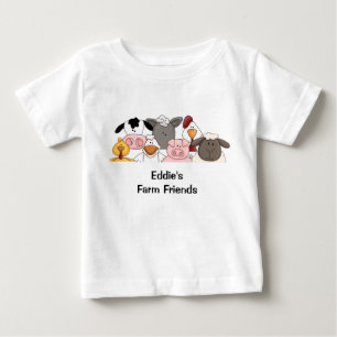 T-tröja för lantgårdvänbarn t-shirt