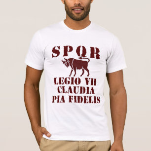 T-tröja för legion för 7:e för 07 Julius Caesa Tröja