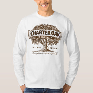 T-tröja för logotyp för charterOakbryggeri Tee