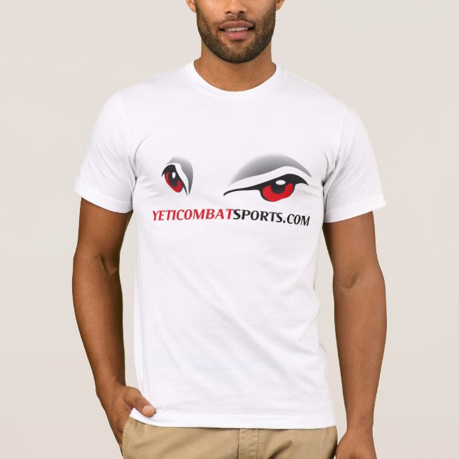 T-tröja för logotyp för Yetistridsportar T-shirt (Framsida)
