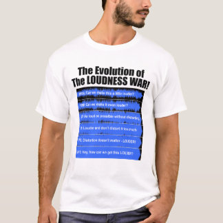 T-tröja för Loudnesskrigevolution Tee Shirt
