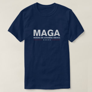T-tröja för MAGA (Anti-Trumf) T Shirt