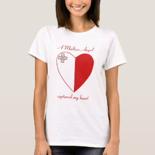 T-tröja för Malta flaggaälskling Tee