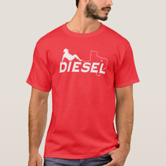 T-tröja för man för Dallas diesel- T-shirt