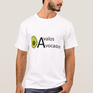T-tröja för manarAvalos avokado T Shirt